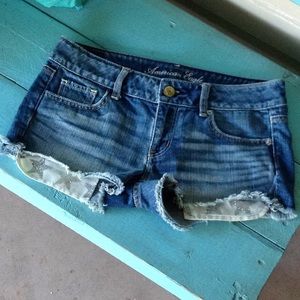 American Eagle shorts.